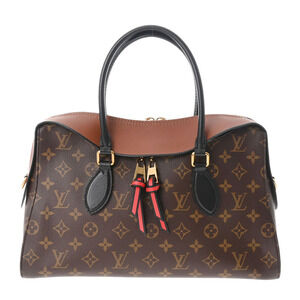 Louis Vuitton Monogram Tuileries Tote Bag Caramel Canvas